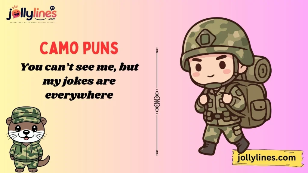 Best Camo Puns for Everyday Laughs