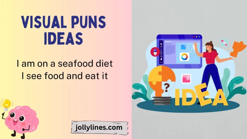 Funny Food Visual Puns Ideas