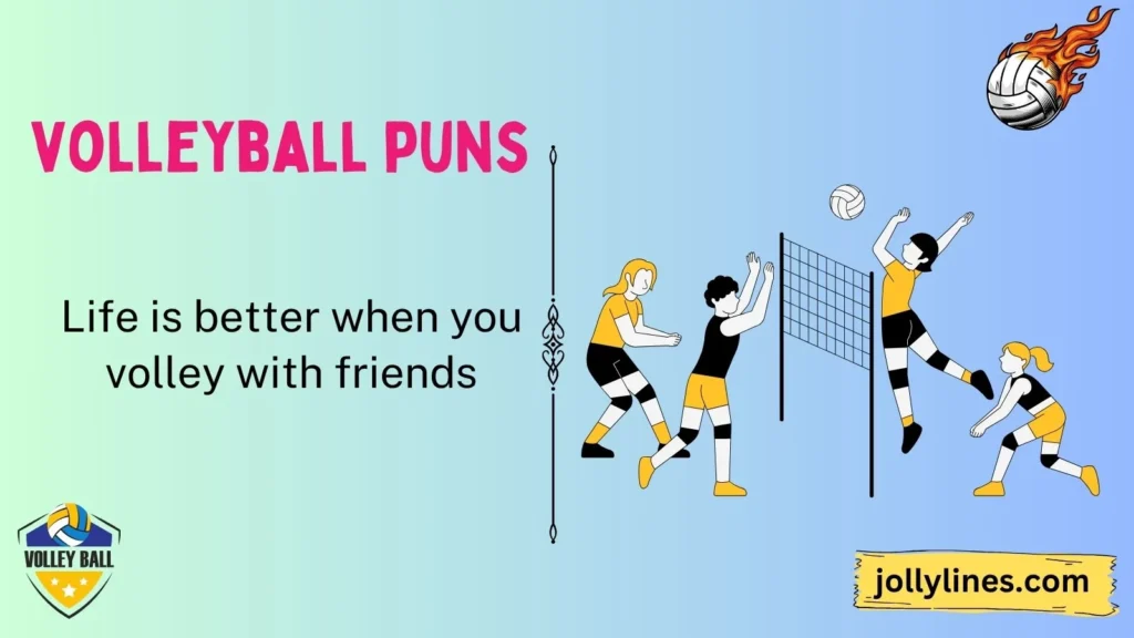 Funny Volleyball Puns for Everyday Laughs