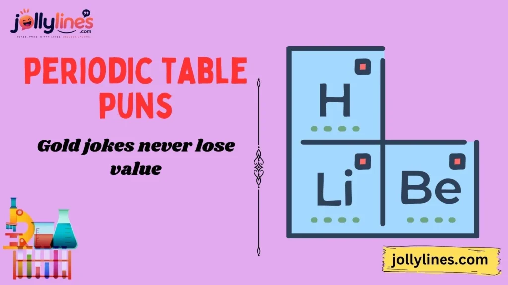 Gold Element Puns Worth Their Weight
