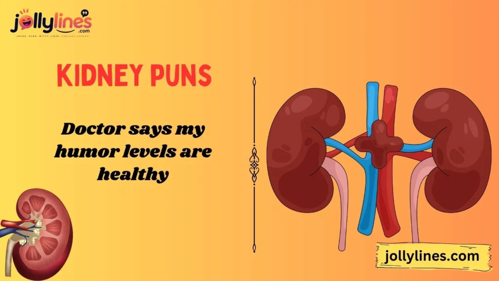 Medical Kidney Puns