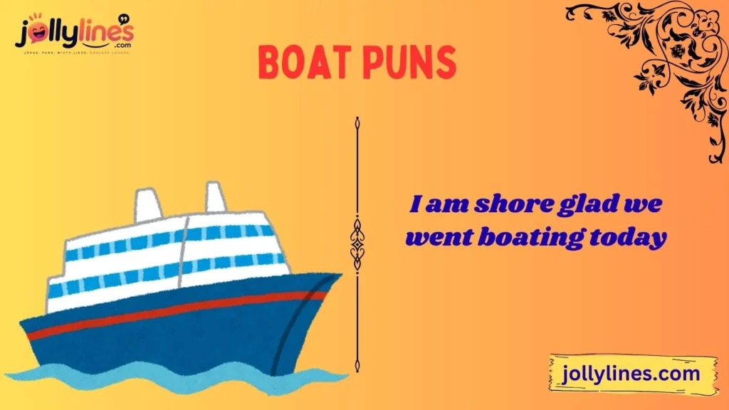 Funny Boat Puns