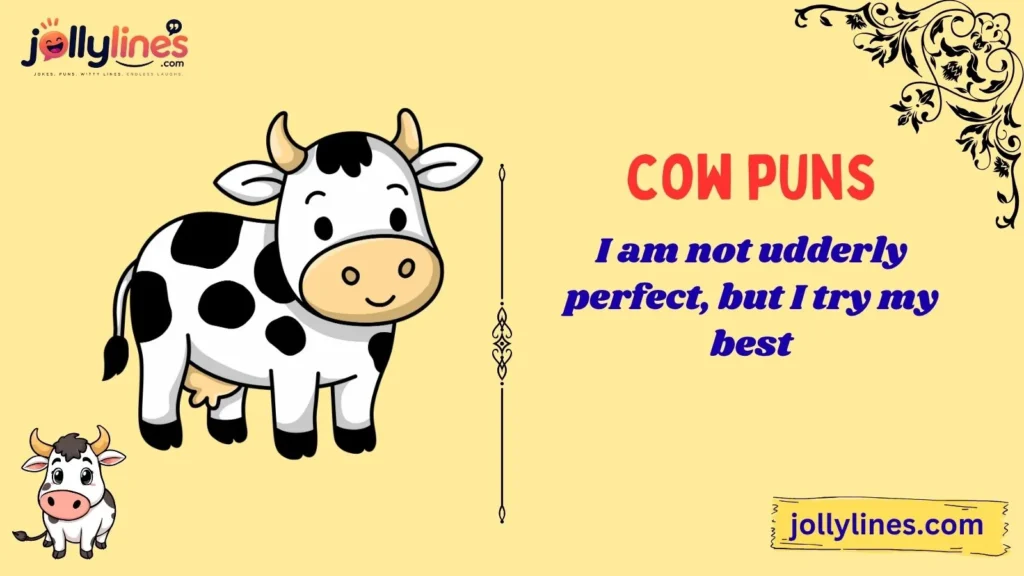 Funny Cow Puns