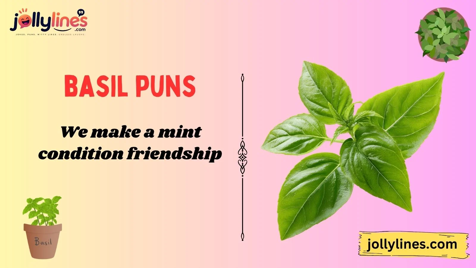 basil puns