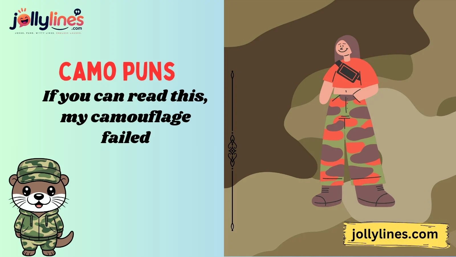 camo puns