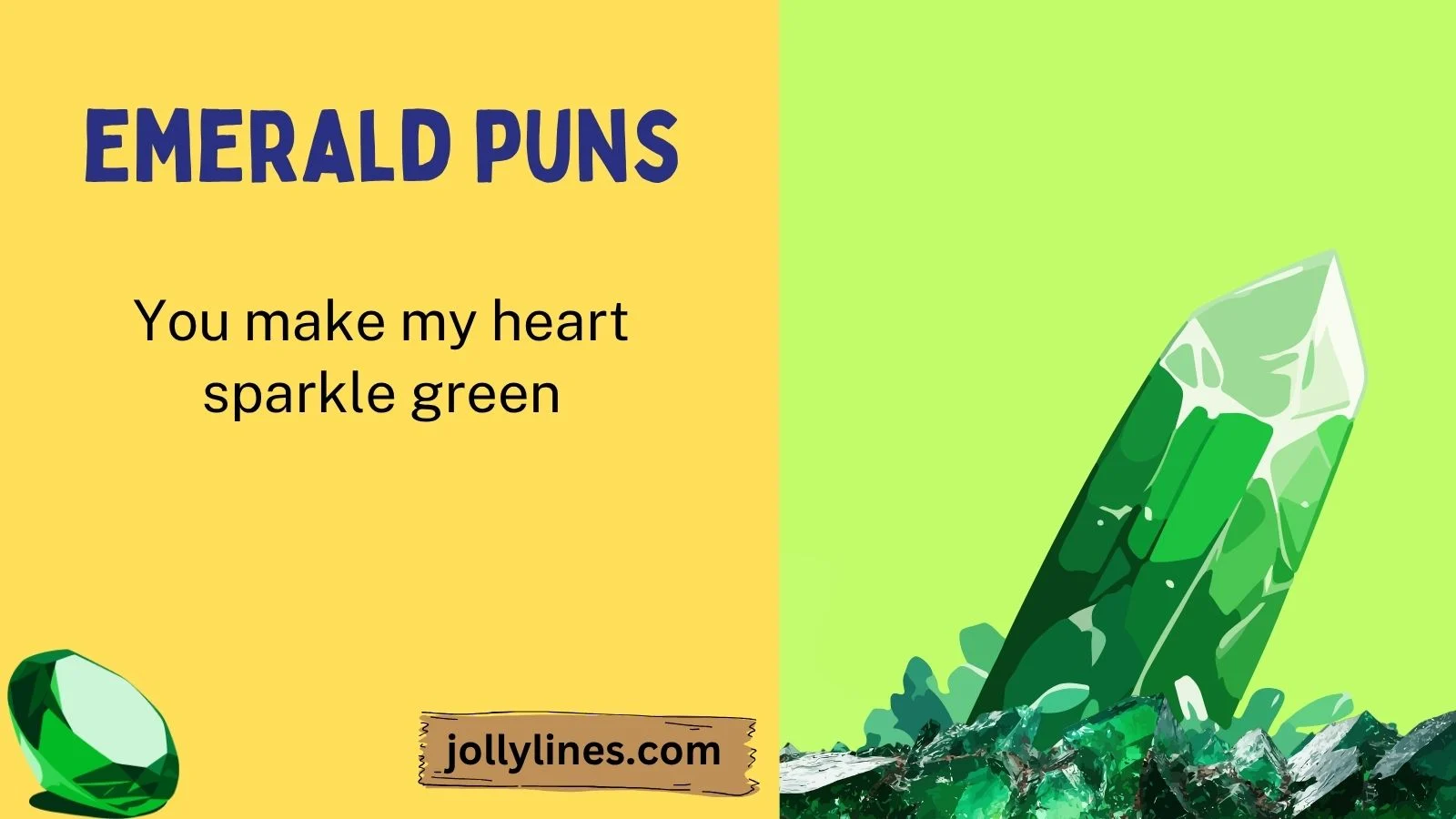 emerald puns